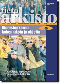 Download the printed special edition in Finnish (pdf, 456 Kb)