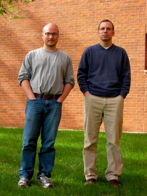 Peter Clark, Information Technology Core Director at the Minnesota Population Center, and Trent Alexander, the Project Coordinator for IPUMS-USA, serve Finnish researchers among others.